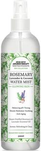 KEYA SETH AROMATHERAPY Rosemary Lavender Coconut Water Mist Spray Face Toner, Glowing Skin Hydration Men & Women