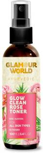 Glamour World Ayurvedic Glow Clean Rose Toner Men & Women