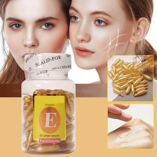 Gabbu Vitamin C Skin Brightening Facial Oil Capsules Men & Women Men & Women