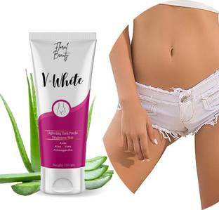 FLORAL BEAUTY organic v white cream help lighten the tan, even out skin complexion Women