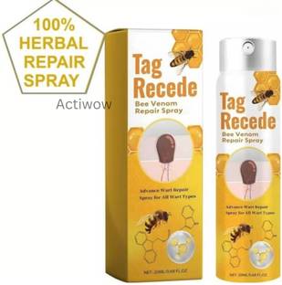 ACTIWOW Tag Recede Bee Venom Spray for Safe and Quick Skin Tag Treatment Men & Women