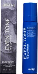 ASAYA Even Tone Underarm Mist with 7% Glycolic Acid, Helps fade dark underarm patches Men & Women