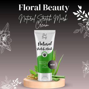 FLORAL BEAUTY NATURAL STRETCH MARK CREAM Clean Skincare for Stretch Marks"