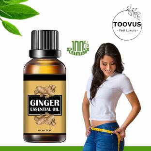 TOOVUS Detox Belly Fat Burner For Women And Men Lymphatic Drainage Oil Ginger Oil