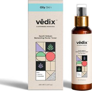 Vedix Toner | Balancing Facial Toner With Rose And Cucumber Men & Women