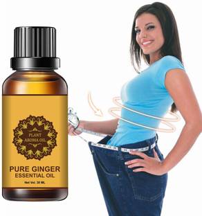 EXOMOON Organics Belly Drainage Ginger Oil Tummy Ginger Oil Lymphatic Drainage ginger Men & Women