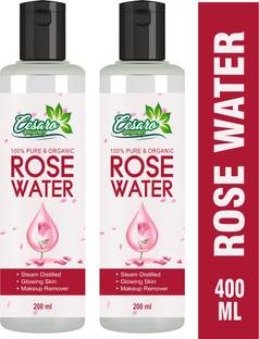 Cesaro Organics 100% Pure & Organic Rose Water For Face, Skin & Hair Men & Women