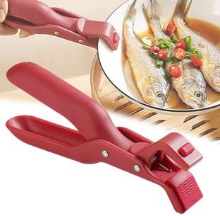 Xroncinz Anti-Scald Bowl Holder Clip For Kitchen, Multi-Function Anti-Scald Bowl Clip 7 cm NA Tongs