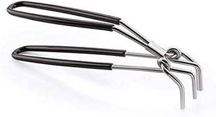 Yoshiva Hot Pot Utensil Gripper Pot Lifter/Tong Wire Pakkad/Sandasi for Kitchen 25 cm Serving Pakkad