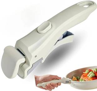 GETZET Cookware Detachable Utensil Hot Pan Holder and Universal Pot Replacement Handle 19 cm Utility Tongs