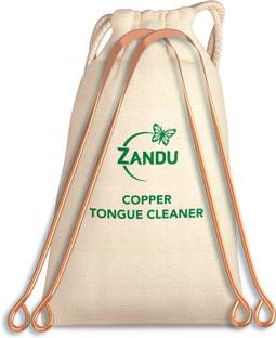 Zandu Copper Tongue Cleaner