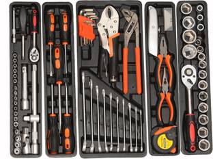 Digital Craft 85 pcs Car Repair Tool Professional Auto Repair Toolbox Complete Multi-function Professional Tool Box