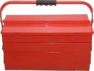 Solitaire Heavy Duty 5 Compartment Tool Organizer For Home And Professional Usage Professional Tool Box with Tray TOOL KIT Tool Box with Tray