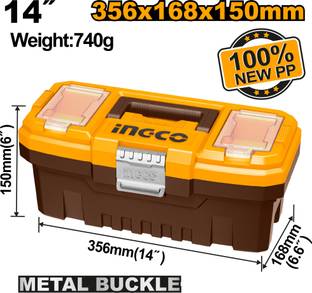 INGCO PBX1402 Tool Box with Tray