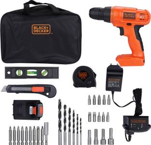 BLACK+DECKER BDCD120VA-IN Power & Hand Tool Kit