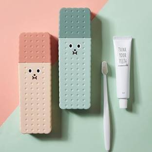 RUDROIMPEX Toothbrush Holder Box Travel Toothpaste/Toothbrush Holder Case Toothbrush Case
