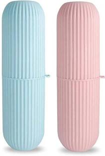 ashv Travel Toothbrush Holder for Traveling, Toothbrushes Toothpaste Set Toothbrush Case