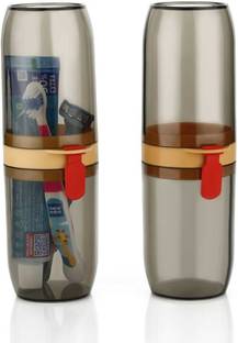 iSTAR Anti-Bacterial Travel Covers | Portable Toothbrush Holder for Adults & Family Plastic Toothbrush Holder