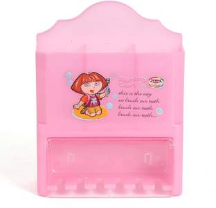 JEWEL Morning Glory Plastic Toothbrush Holder