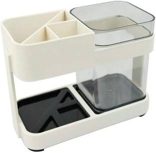 Kepzell 1 Cup Toothbrush Toothpaste Stand Holder, Plastic (Model-1) Plastic Toothbrush Holder