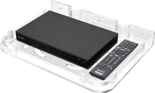 GLOXY Unbreakable Setup Box stand/WiFi Router/DTH Telephone/Mobile Shelf/Holder Acrylic, Plastic Toothbrush Holder
