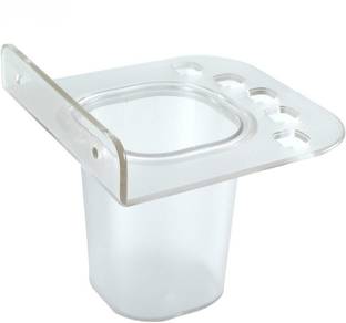 Sellzy 2 in 1 Toothbrush Holder Plastic Toothbrush Holder