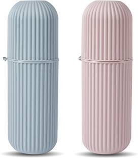 ZODZE Travel Toothbrush Holder, Portable Toothbrush Cup Case for Traveling Plastic Toothbrush Holder