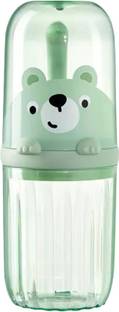 DCELLA Stylish Panda Portable Storage Box Toothbrush Holder with Cup Handle Plastic Toothbrush Holder