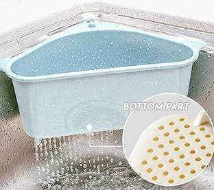 Shree Ganesh Enterprice SG Sink Corner | Sink Basket | Sink Corner Combo Plastic Toothbrush Holder