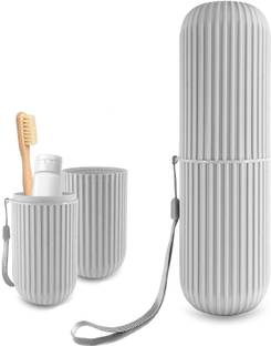 ZODZE Travel Toothbrush Holder, Portable Toothbrush Cup Case for Traveling Plastic Toothbrush Holder
