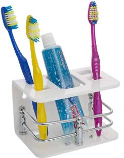 Spacekeeper Acrylic Multipurpose Tooth Brush Holder/Stand/Tumbler for Bathroom Accessories Acrylic Toothbrush Holder