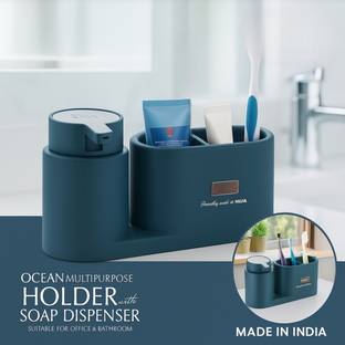 Culinary Crafts Ocean Holder Soap Dispincer Plastic Toothbrush Holder
