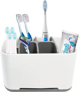 BELLERBIRD Multipurpose Storage Stand for KITCHEN & BATHROOM Plastic Toothbrush Holder