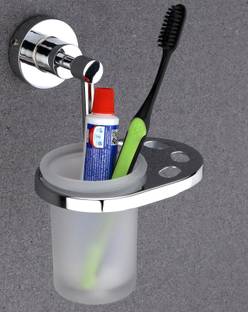 GLOXY Stainless Steel Tumbler Holder / Premium Bathroom Accessories Stainless Steel Toothbrush Holder