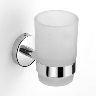 kanjal AISI 304 Stainless Steel and glass Toothbrush Holder Tumbler Holder Toothbrush Stand toothpaste holder Bathroom Accessories. Stainless Steel Toothbrush Holder