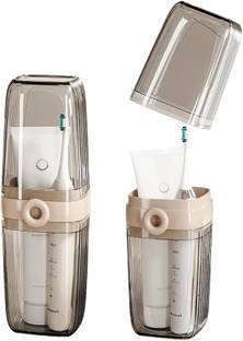 HASTHIP Toothbrush Travel Case with Cup Toothbrush Case