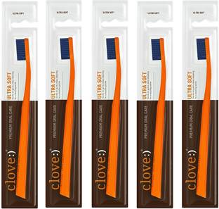 Clove 4160 Bristles Toothbrush for Sensitive Teeth & Gums Ultra Soft Toothbrush
