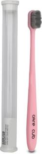 CARE CUB Pink ZigZig Nano10000 Bristle BPA Free Effect For Sensitive Teeth OralGum Ultra Soft Toothbrush