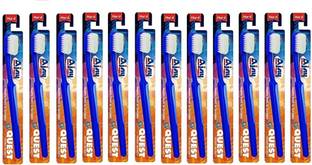 Ajay Quest Hard Multicolor 12 pc ToothBrush Hard Toothbrush