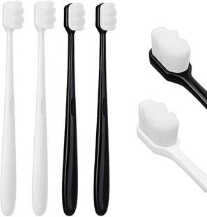 maycreate Ultra Soft Toothbrushes with Storage Tubes for Sensitive Teeth Gums Pack of 6 Ultra Soft Toothbrush