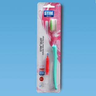 STIM SILKY SOFT BRUSH Extra Soft Toothbrush