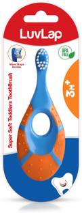 LuvLap Turtle Shaped Baby & Toddler Toothbrush Extra Soft Toothbrush