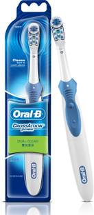 Oral-B Cross Action Soft Battery, 90 Day Battery Life, Soft Toothbrush
