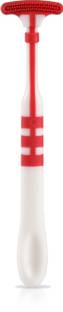 LuvLap Baby Tongue Cleaner Brush With soft rubber tongue scraper head, 18M+ Ultra Soft Toothbrush