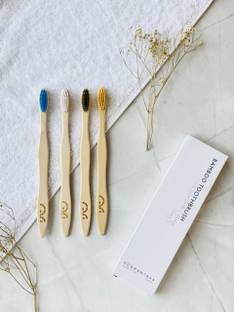 EcoMantraa Bamboo Toothbrush Medium Toothbrush