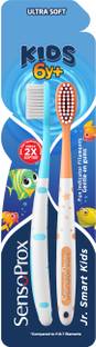 SENSOPROX Jr. Smart Kids Blue & Orange Ultra Soft Toothbrush