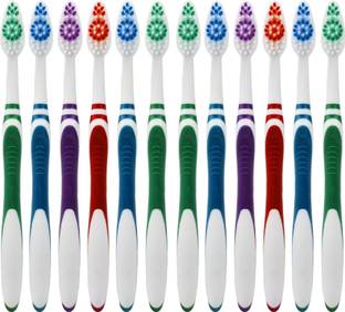 aquawhite Super Clean Bristles. Health & Personal Care Medium Toothbrush