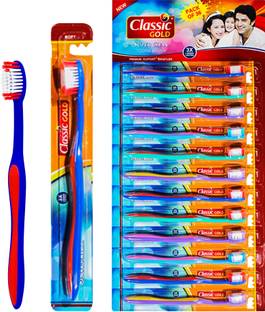 CLASSIC GOLD SUPER CLEAN Soft Toothbrush