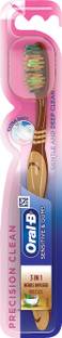 Oral-B Sensitive & Gums - Precision Clean - 3 in 1 herbs infused bristles Extra Soft Toothbrush