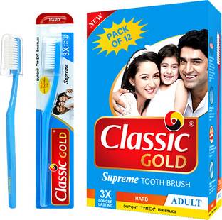 CLASSIC GOLD SUPREME HARD Hard Toothbrush
